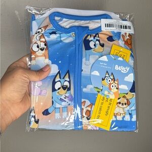 NWT | Little Sleepies Bluey Sleepytime Zippy